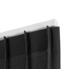 6200 blanc rail à tirage manuel avec rideau